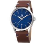 Joshua & Sons Mens Brown Strap Watch-j-86ssbu