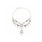 Monet Jewelry Clear And Goldtone Drama Necklace