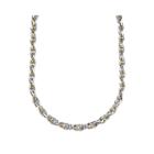Mens Two-tone Stainless Steel 24 Spartan Chain Necklace
