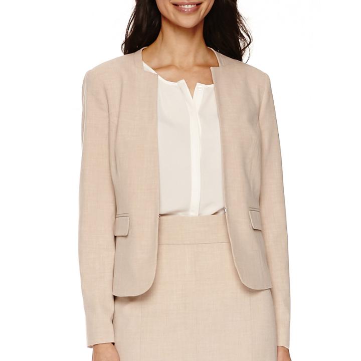 Worthington Seamed Peplum Blazer - Tall