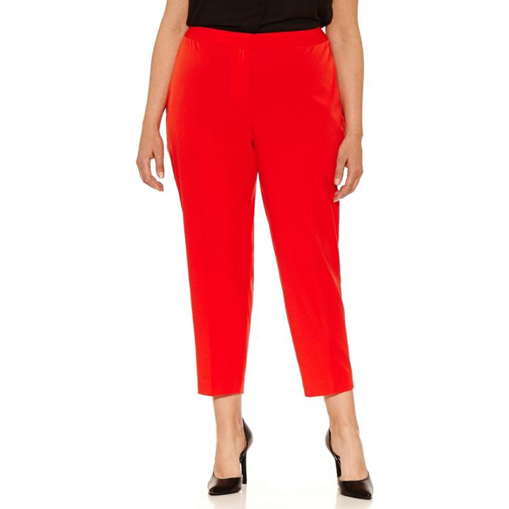 Worthington Zipper Cropped Pants 26 -plus