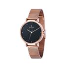 Fjord Womens Gold Tone Strap Watch-fj-6019-55