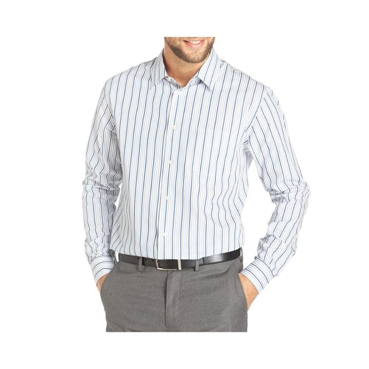 Van Heusen Long-sleeve Dobby Stripe Woven Shirt