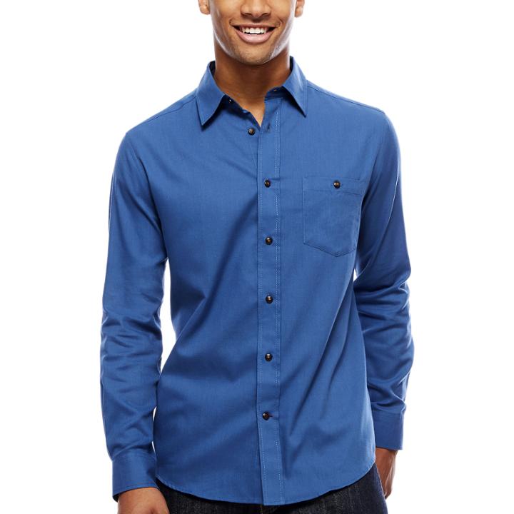 Argyleculture Long Sleeve Flanel Button Up Shirt