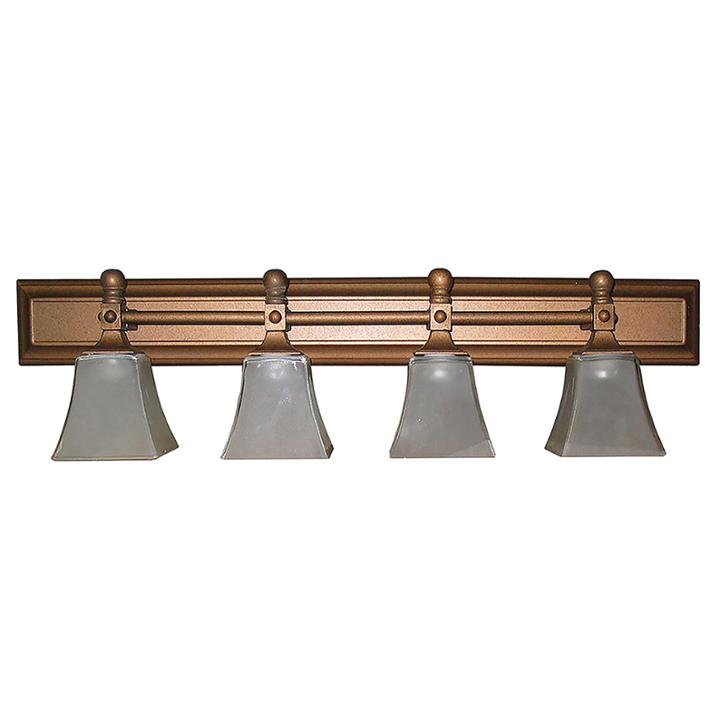 Gail 4-light Brown Bath Vanity