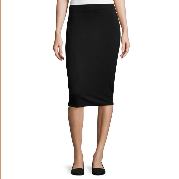 Liz Claiborne Midi Skirt - Tall