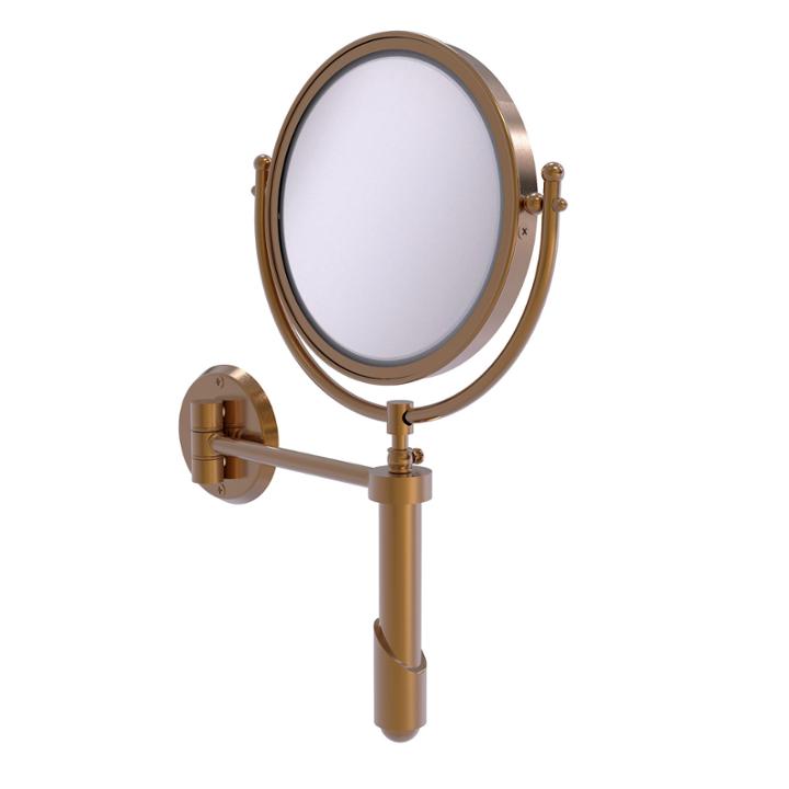 Allied Brass Soho Collection Wall Mounted Make-upmirror 8 Inch Diameter With 3x Magnification