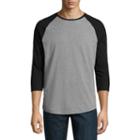 City Streets 3/4 Sleeve Crew Neck T-shirt
