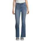 Black Daisy Bootcut Jeans-juniors