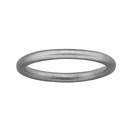 Personally Stackable Sterling Silver Satin Ring