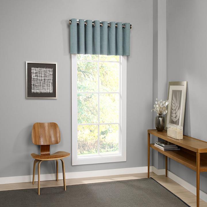 Eclipse Palisade Grommet-top Scallop Valance