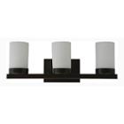 Harvey 3-light Silver Bath Vanity