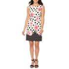 R & K Originals Sleeveless Floral Sheath Dress