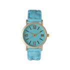 Olivia Pratt Womens Blue Strap Watch-14654lightblue