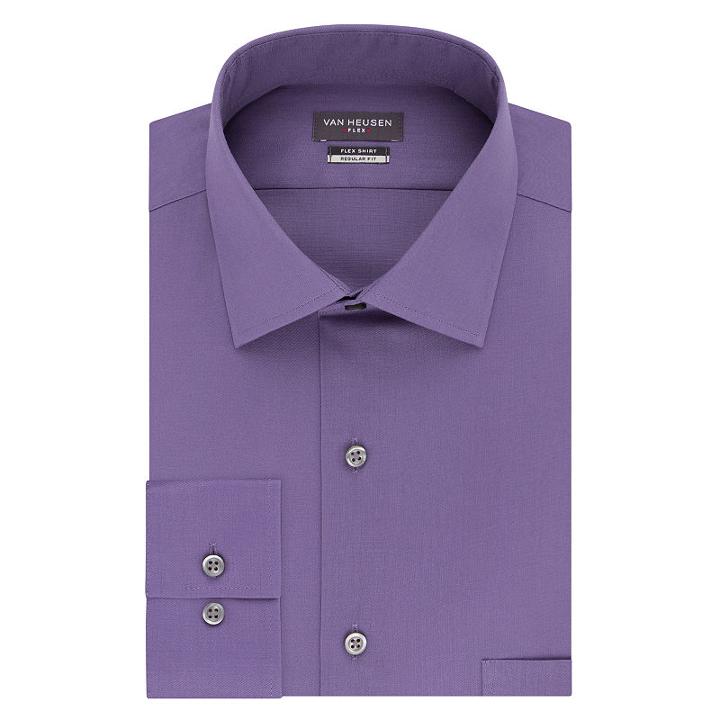 Van Heusen Flex Collar Long-sleeve Dress Shirt - Big And Tall