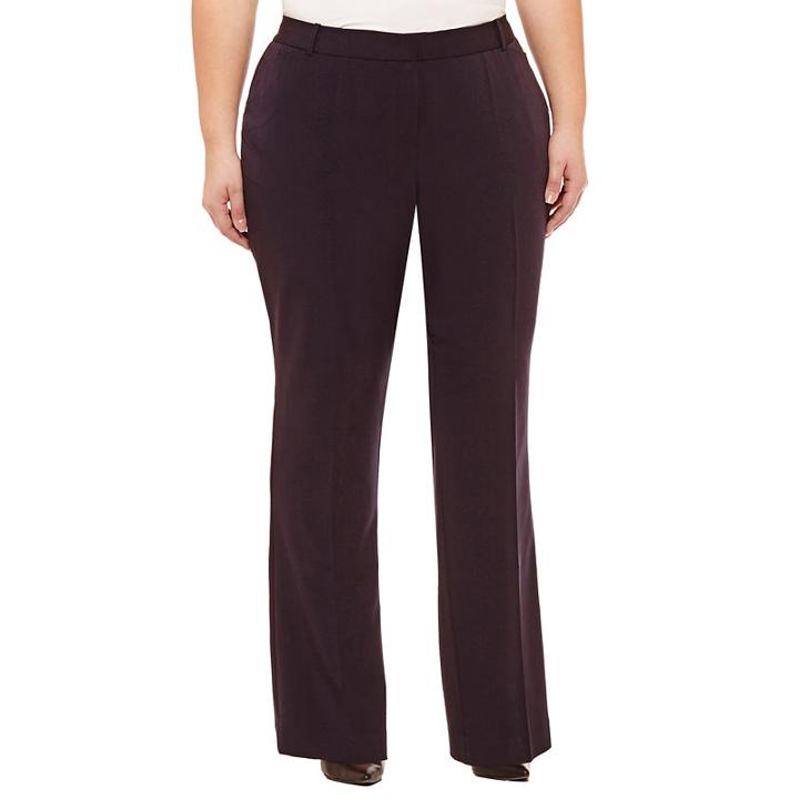 Worthington Curvy Fit Trousers - Plus