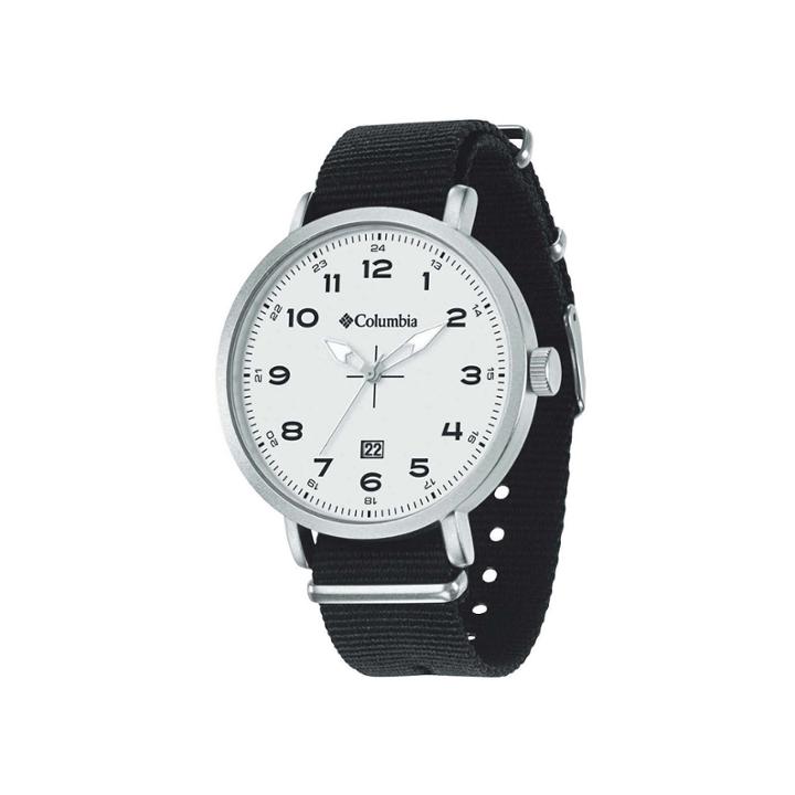 Columbia Mens Black Fieldmaster Strap Watch