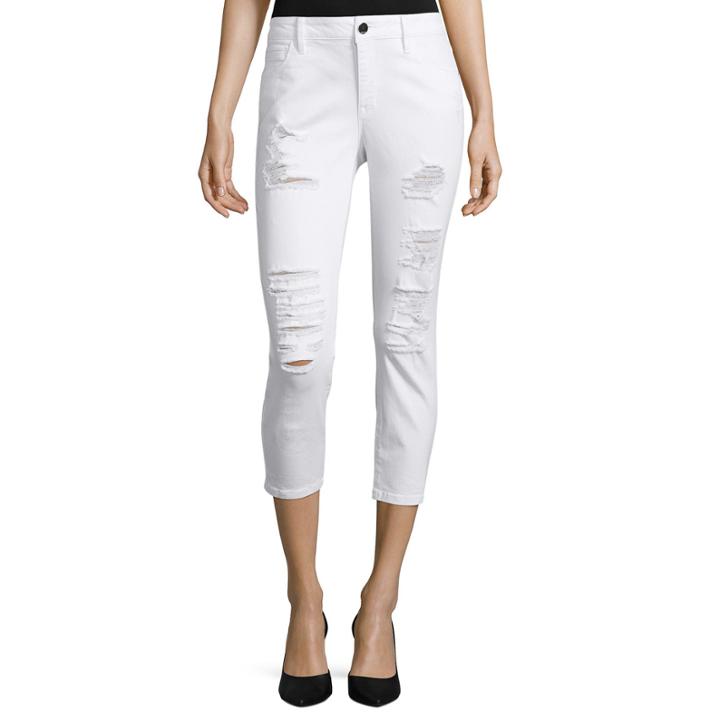 A.n.a Slim-fit Rolled Cropped Jeans