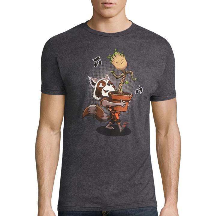 Groot Rocket Marvel Graphic T-shirt