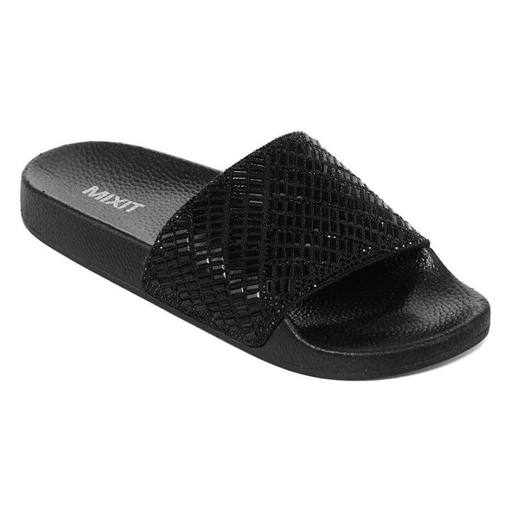 Mixit Sparkle Pool Womens Slide Sandals