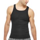 Hanes Men's Comfortblend Freshiq Tank Undershirt 4-pack