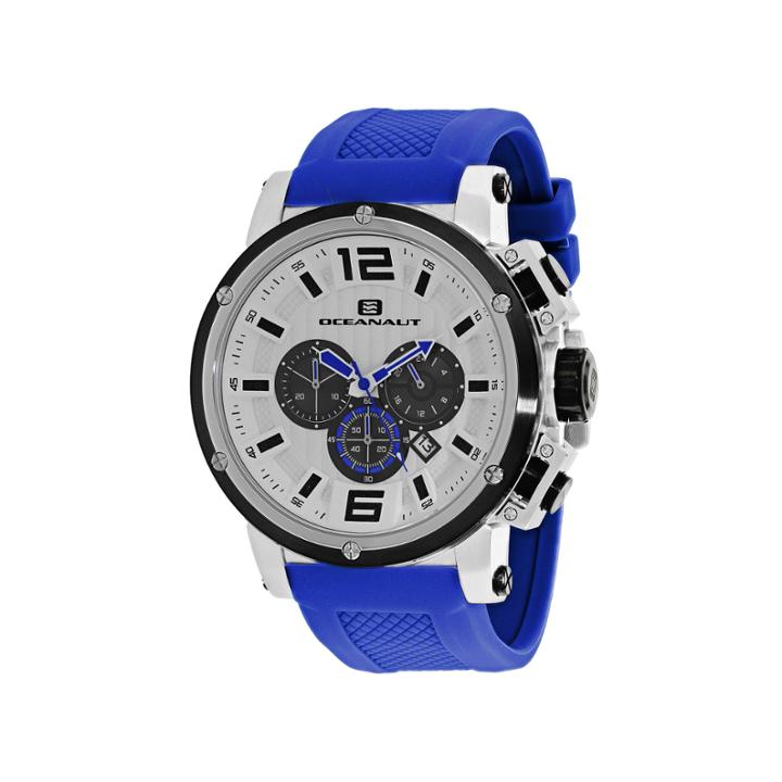Oceanaut Mens Blue Strap Watch-oc2144