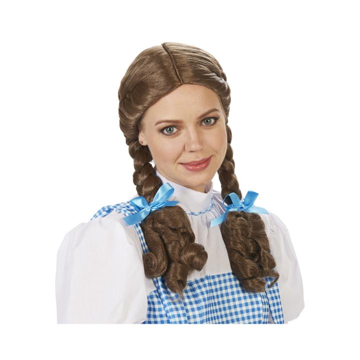 Dorothy Pigtail Adult Wig