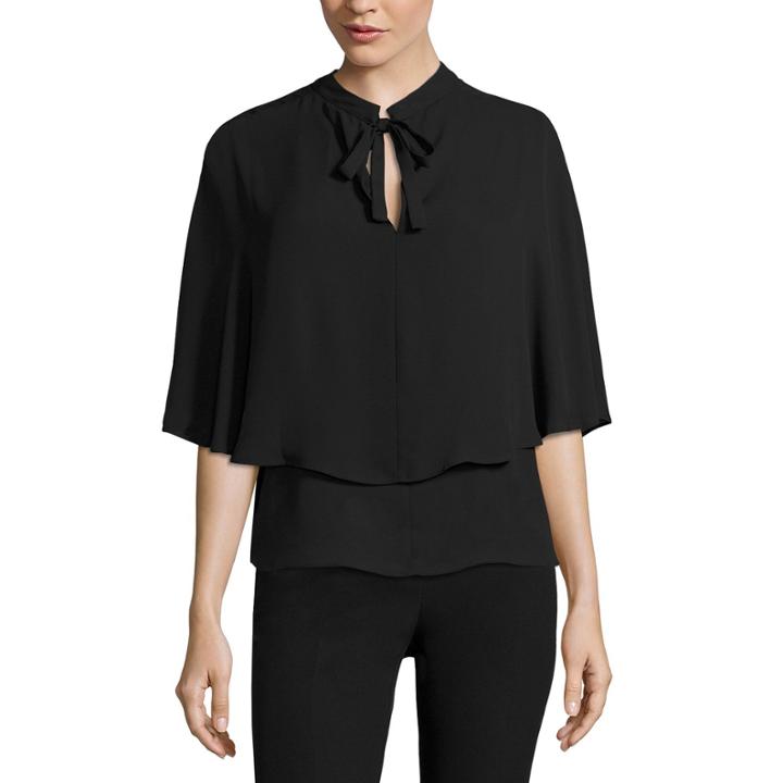Worthington Cape Blouse