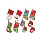 10-piece Winter Wonderland Christmas Stocking And Novelty Gift Bag Set