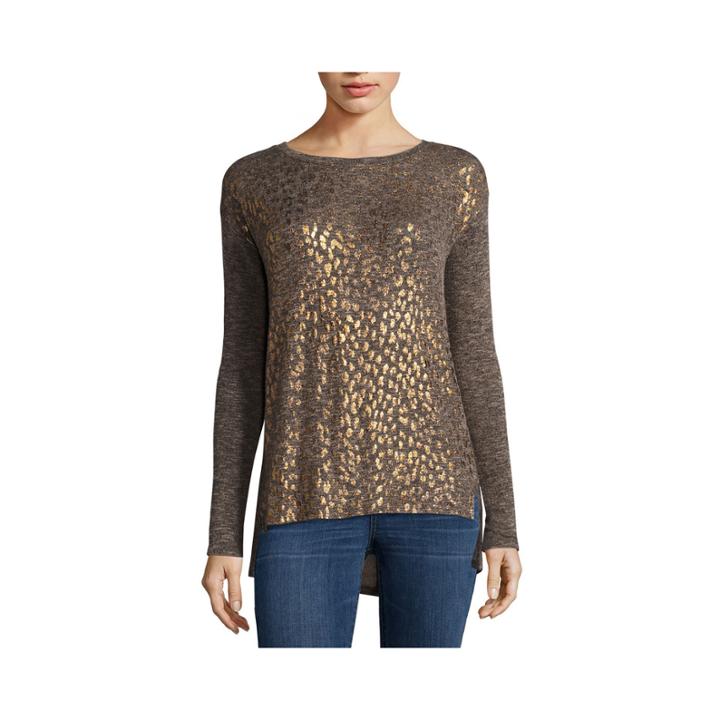 A.n.a Long Sleeve Crew Neck T-shirt