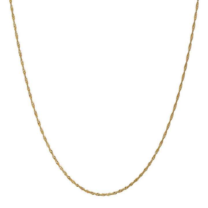14k Gold 14 Inch Chain Necklace
