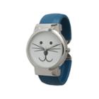 Olivia Pratt Womens Tomcat Dial Royal Leather Cuff Watch 13895
