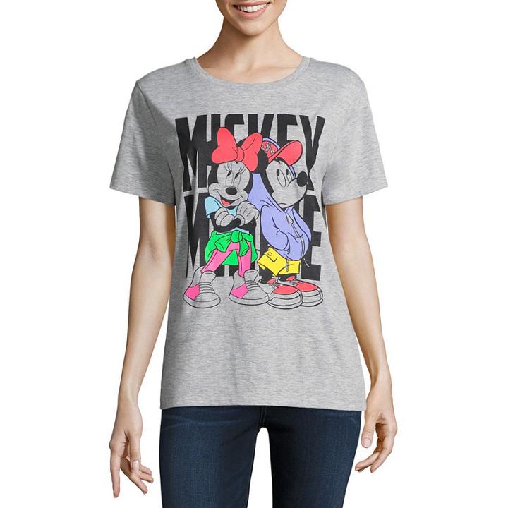 Mickey And Minnie Tee - Juniors
