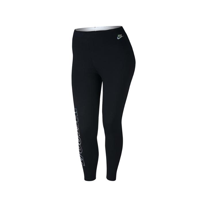 Nike Metallic Knit Legging-plus