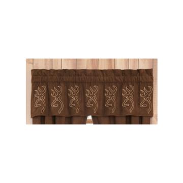 Browning Buckmark Suede Valance