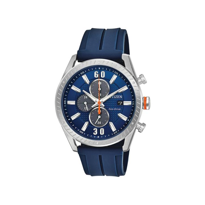 Drive From Citizen Mens Blue Strap Watch-ca0661-01l