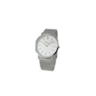Geneva Platinum Womens Silver Tone Strap Watch-1513