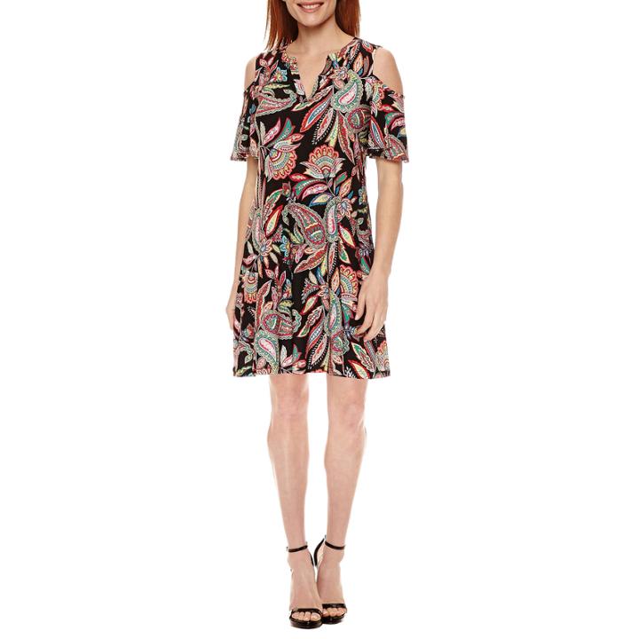 Alyx Cold Shoudler Shift Dress