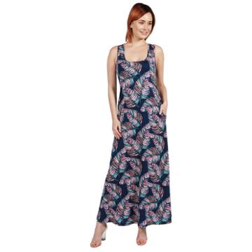 24seven Comfort Apparel Ellyn Sleeveless Maxi Dress