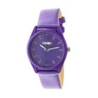 Crayo Unisex Purple Strap Watch-cracr4806