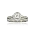 Limited Quantities 1-1/0 Ct. T.w. Diamond Bridal Ring Set