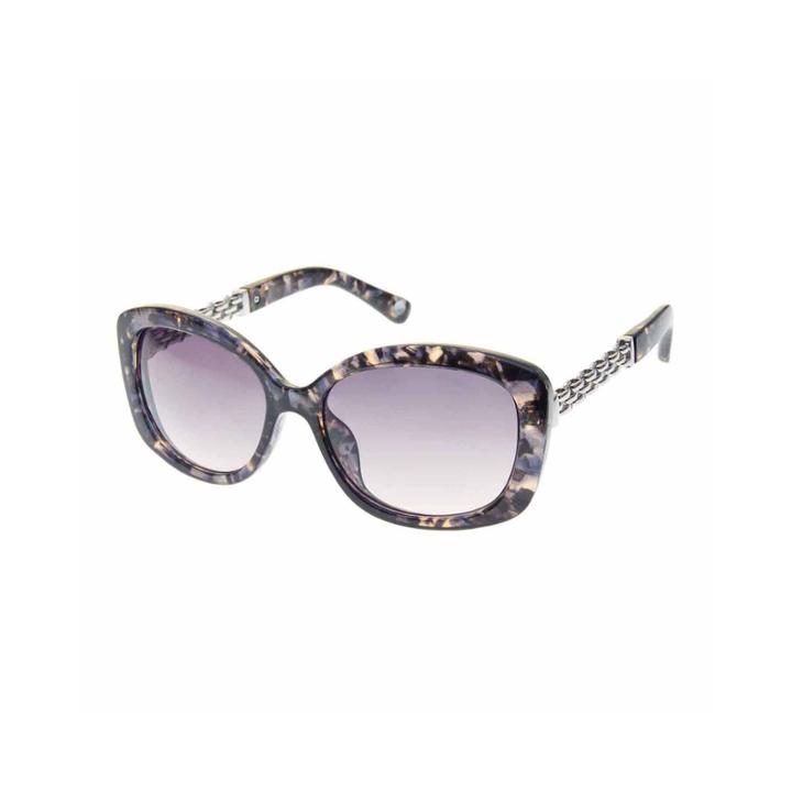 Nicole By Nicole Miller Full Frame Rectangular Uv Protection Sunglasses-womens