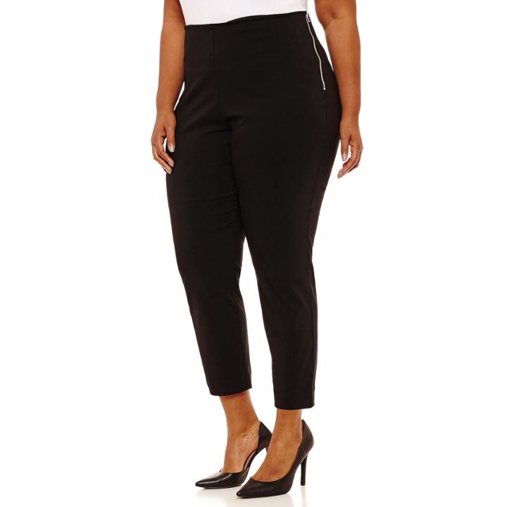 Worthington Classic Fit Ankle Pants-plus