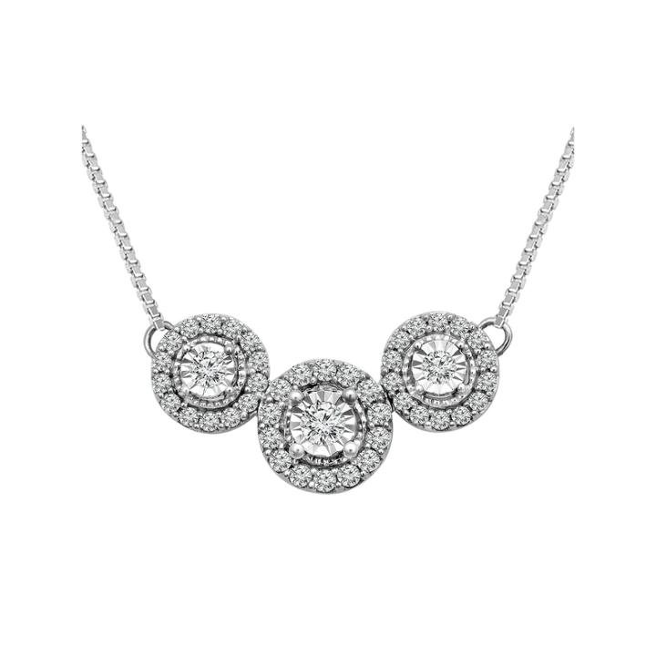 Limited Quantities! 1/3 Ct. T.w. Diamond 10k Gold Collar Necklace