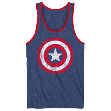 Novelty Season Captain America Tank Top