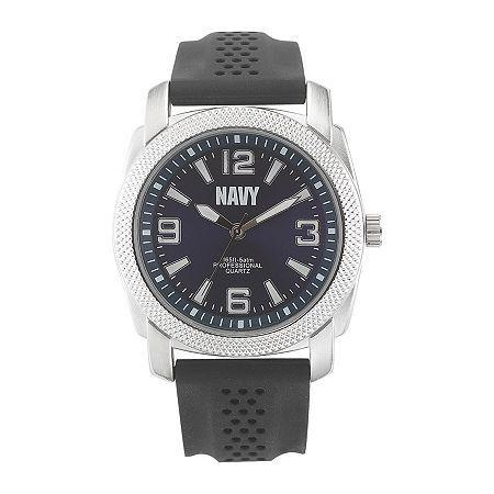 Wrist Armor C21 Mens Us Navy Rubber Strap Chronograph Watch