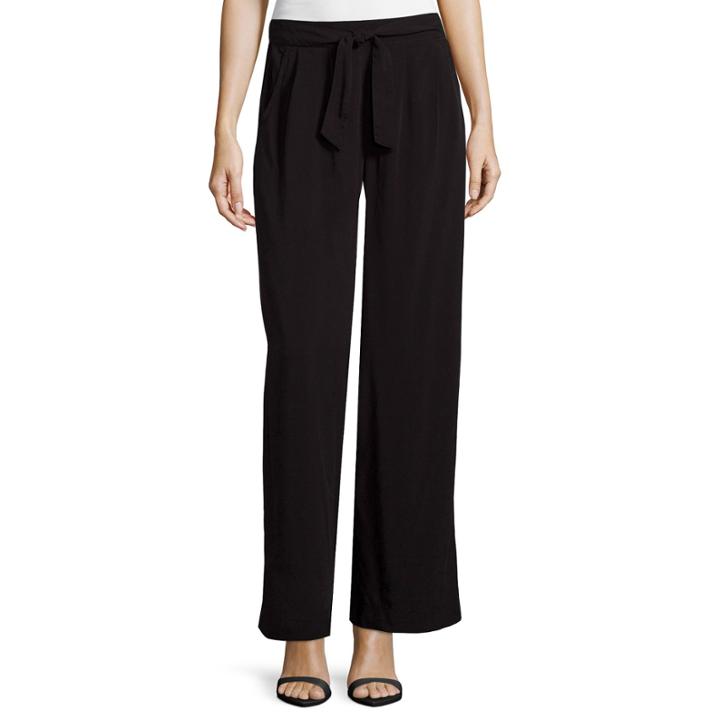 A.n.a Sash-front Wide-leg Pants