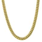 Hollow Curb 22 Inch Chain Necklace