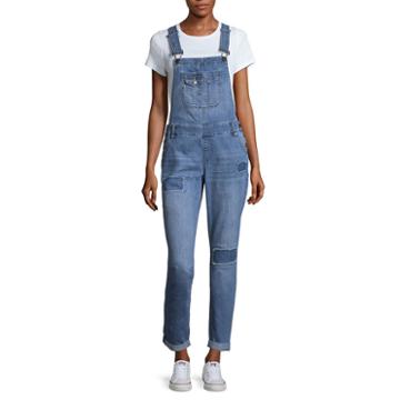 Blue Spice Sleeveless Overalls-juniors