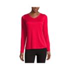 Made For Life Long Sleeve V Neck T-shirt-womens Talls